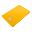 karte v3 chip gelb blanko I