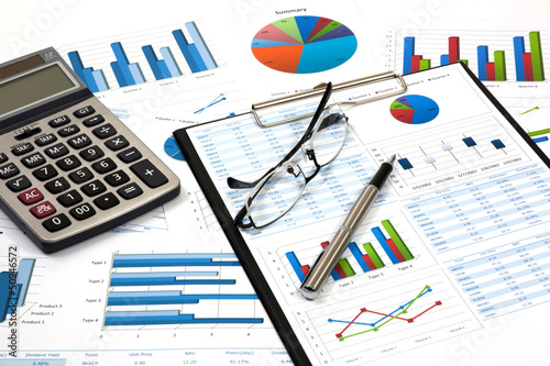 Photo: Graphs and Charts Report Graphs and Charts Report
