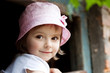 happy girl is smiling outdoors