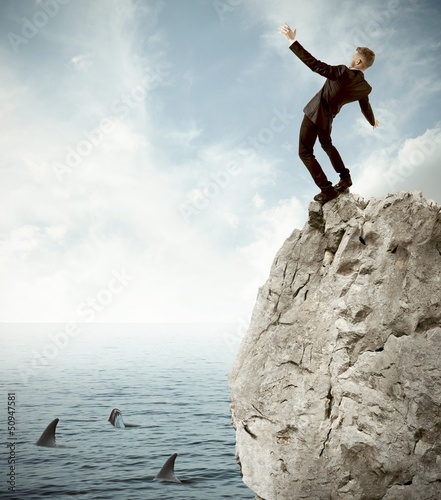 Photo: Risk in business Risk in business
