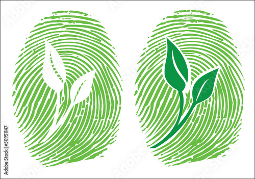 Vector: Go Green - Take it Personally. save the world Go Green - Take it Personally. save the world