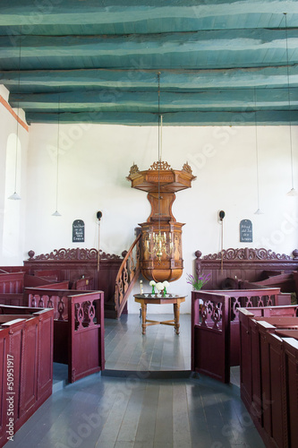 Photo: Interior old Dutch church Interior old Dutch church