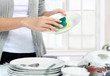 washing dishes
