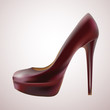 Red shoe
