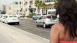 Video: Happy woman with shopping bags in city, super slow motion Happy woman with shopping bags in city, super slow motion