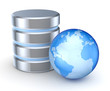 Database concept.