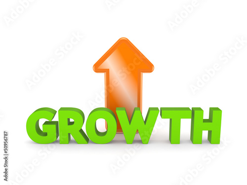 Illustration: Growth concept. Growth concept.