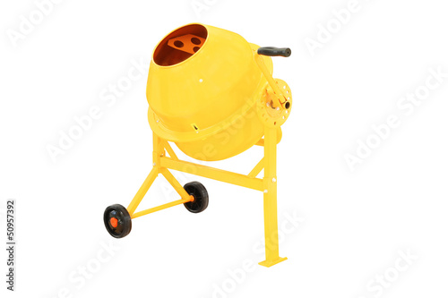Photo: concrete mixer concrete mixer