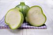 Photo: round zucchini round zucchini