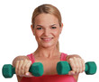 Foto: Woman with Dumbbells Woman with Dumbbells