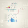 Marketing high tech background
