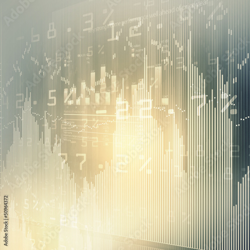 Illustration: Marketing high tech background Marketing high tech background