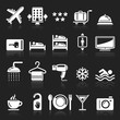 Hotel icons set1. vector eps 10