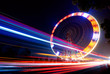 Ferris wheel at night