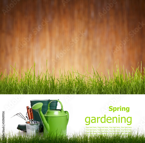 Photo: Gardening board concept Gardening board concept