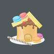 Sweets Peanut Butter Sandwich House