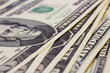 Dollar notes, money background
