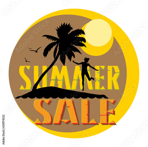 Vector: Summer sale abstract, vector illustration Summer sale abstract, vector illustration
