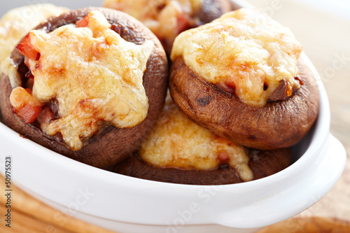 Photo: Stuffed mushrooms Stuffed mushrooms