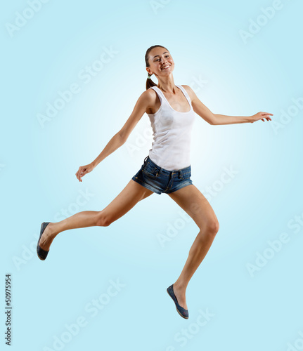 Photo: Modern style dancer posing Modern style dancer posing