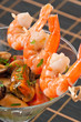cocktail with seafoods