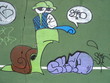 graffiti,escargot