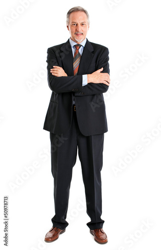 Photo: Full length mature businessman Full length mature businessman