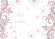 Beautiful arrival card