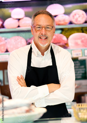 Photo: Happy shopkeeper Happy shopkeeper