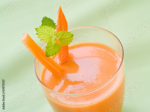 Photo: Fresh carrot smoothie Fresh carrot smoothie