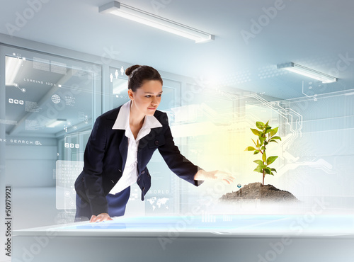 Photo: Environmental problems and high-tech innovations Environmental problems and high-tech innovations