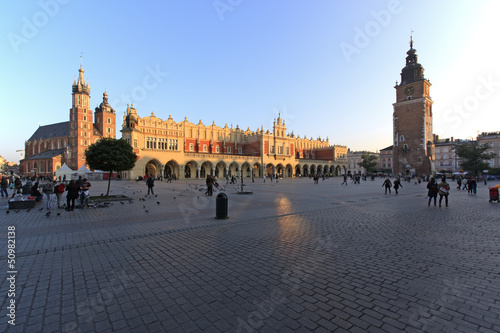 Photo: Piazza centrale di Cracovia Piazza centrale di Cracovia