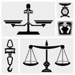Scale icon. Bathroom Weight Scale.Hook scale.