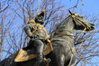 Statue of Charles d’Este-Guelph duke of Brunswick, Geneva, Switz