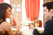 Couple having dinner