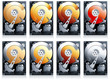 Hard disk drive HDD realistic illustration