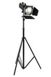 Studio lighting isolated on white