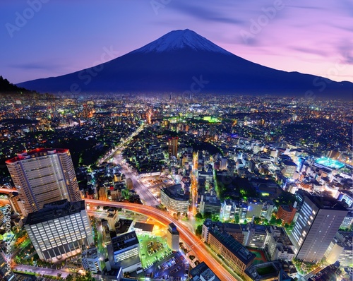 Photo: Tokyo and Fuji Tokyo and Fuji