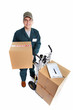 Delivery postman.