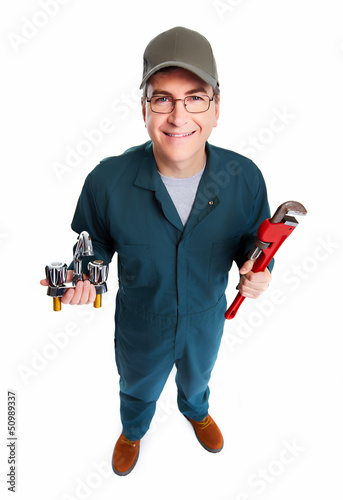 Photo: Plumber. Plumber.