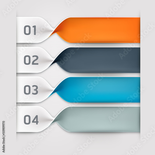 Vector: Modern spiral infographics options banner. Vector illustration. Modern spiral infographics options banner. Vector illustration.
