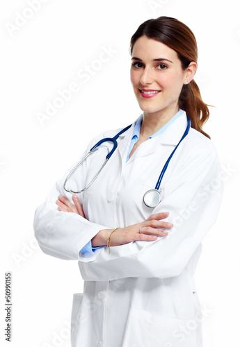 Photo: Doctor woman. Doctor woman.