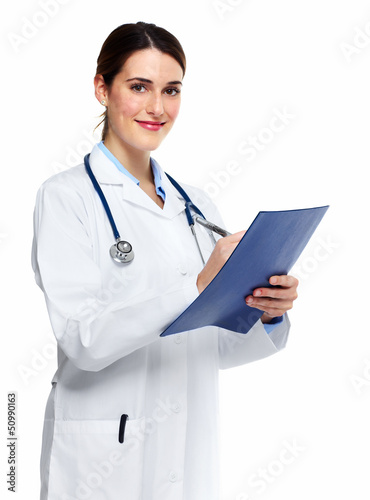 Photo: Doctor woman. Doctor woman.
