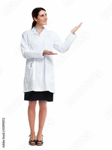Photo: Doctor woman. Doctor woman.