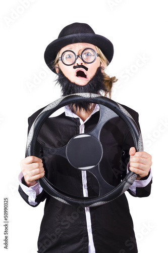 Photo: Defensive driving learner Defensive driving learner