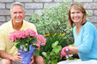 Gardening Couple.
