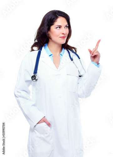 Photo: Doctor woman. Doctor woman.