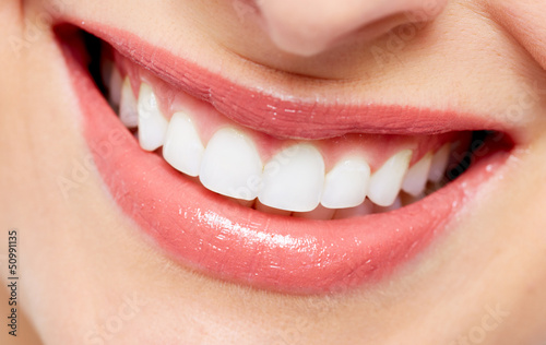 Photo: Beautiful woman smile. Beautiful woman smile.