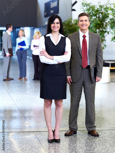 Photo: Business team. Business team.