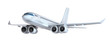 Airplane isolated. My own design